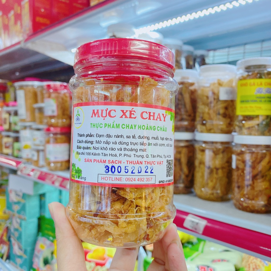 MỰC XÉ CHAY HỦ 130GR