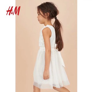 [ Xả Xả]    Váy H,M thêu hoa ngực