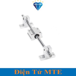 Bộ Thanh Ray Trượt Tròn Phi 8 Dài 30cm