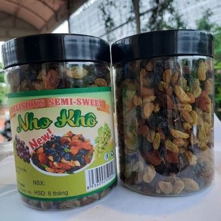 Nho khô 3 màu ấn độ hộp 500g