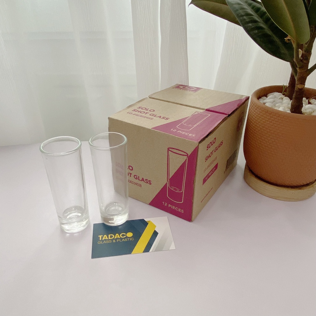 Ly thủy tinh làm bánh flan Panna Cotta Lucky Solo shot glass LG-440302 Nhập khẩu Thái Lan