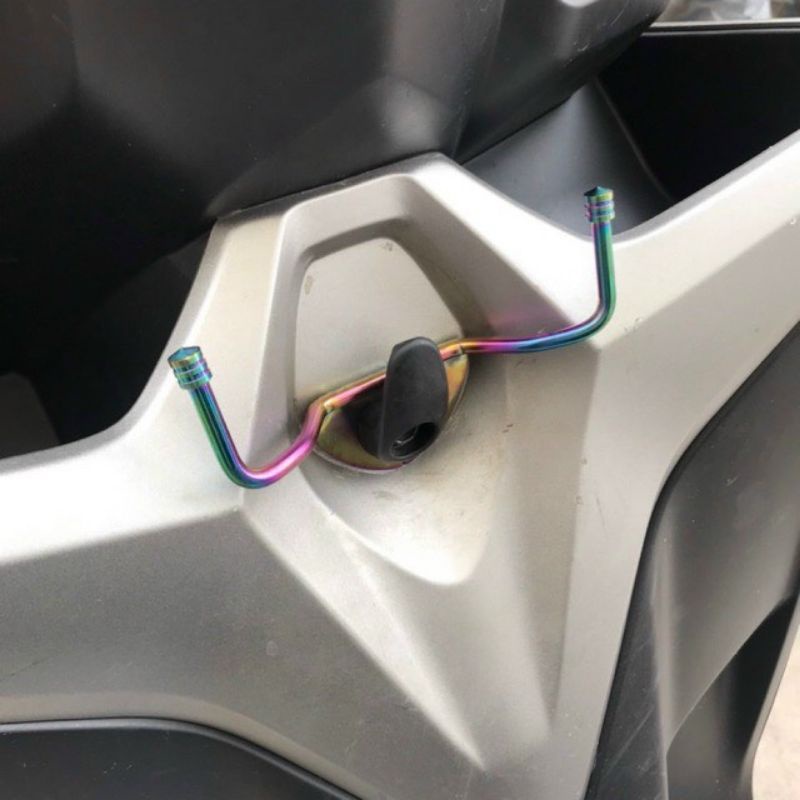 Móc Treo Đồ Xe Vario  150/125 Titan 7 Màu/Inox - Móc Đồ Xe Máy