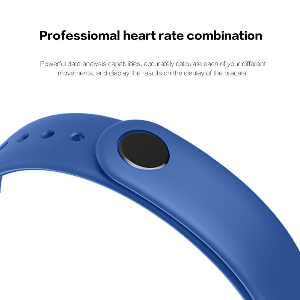 Vòng Đeo Tay Thông Minh M3 Chống Nước Ip68 Theo Dõi Sức Khỏe Kèm Phụ Kiện