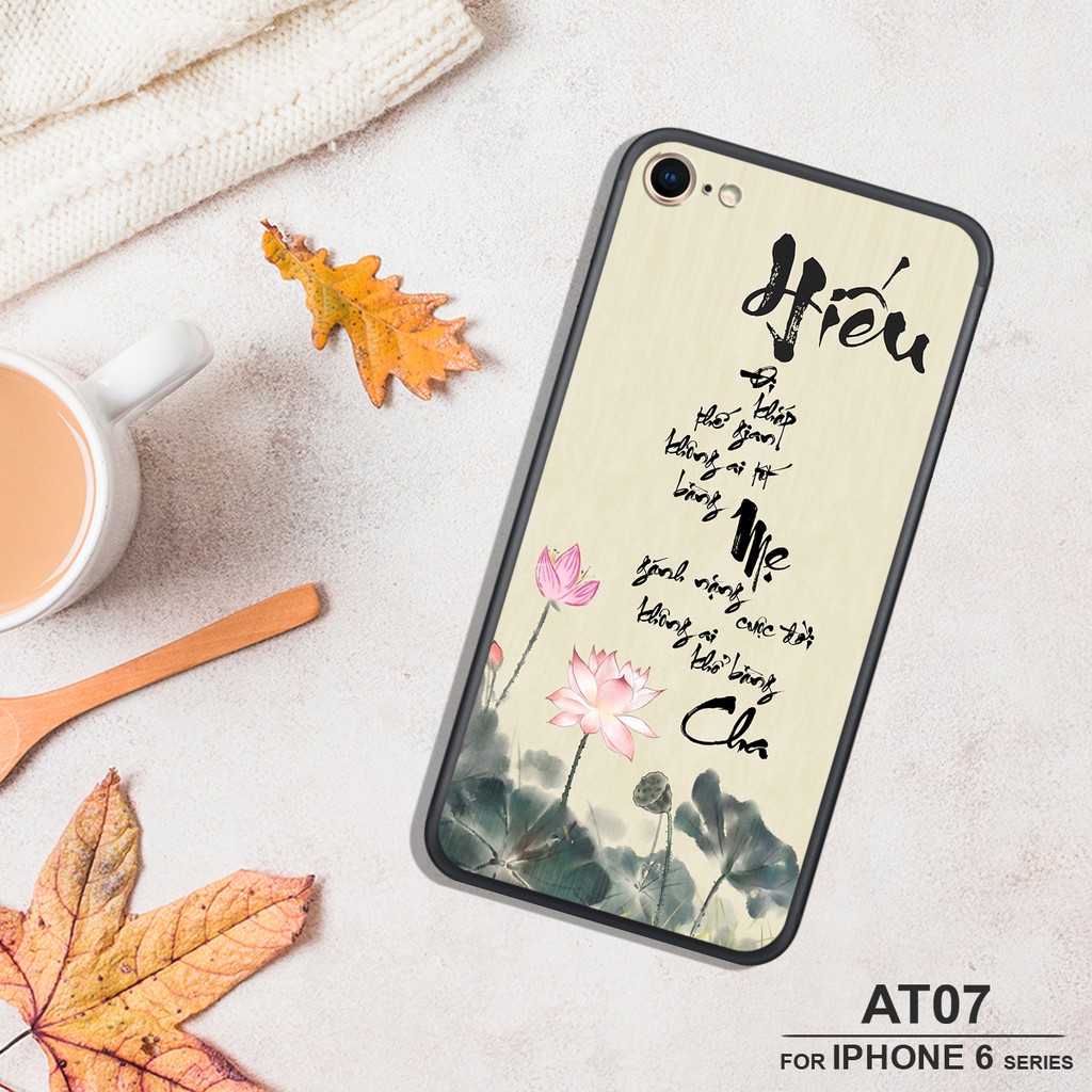 Ốp lưng IPHONE IN HÌNH CHỮ THƯ PHÁP dành cho IPHONE 5/5S-6/6S-6/6S PLUS-7/8-7/8 PLUS