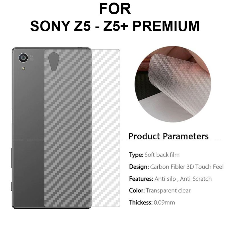 Miếng Dán Lưng Điện Thoại Sony Z5 - Z5 Premium Plus Chống Trầy Xước