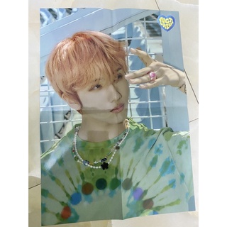 poster gập hình ảnh thành viên Jisung- NCT Dream Hello Future