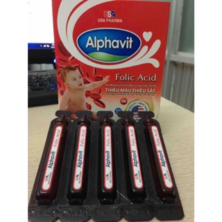 Alphavit Folic Acid Thiếu Máu Thiếu Sắt