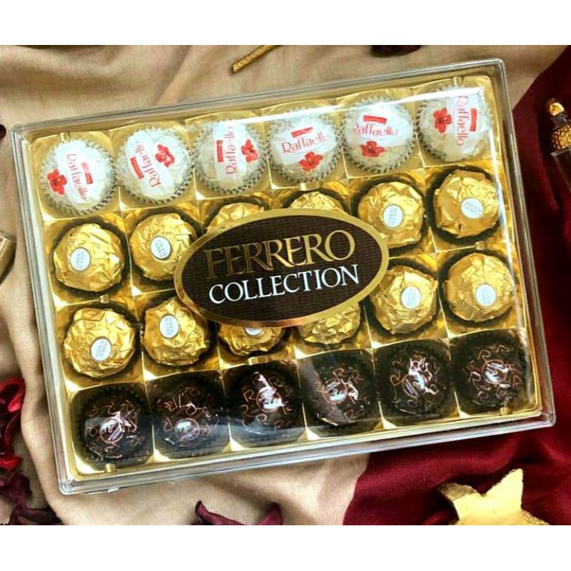 Socola mix 3 vị Ferrero Collection 24 viên của Italia