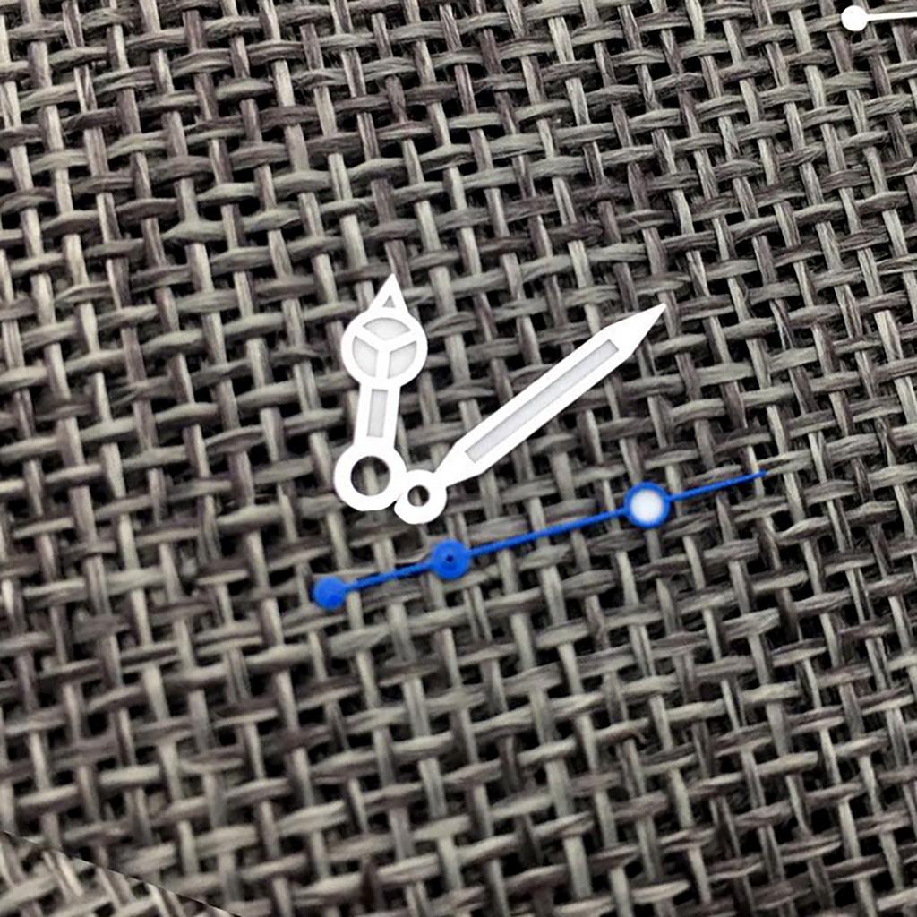 Replacement Watch Hands C3 Blue Luminous Wristwatch Pointer for NH35 NH36 Watch Movement Repair Parts