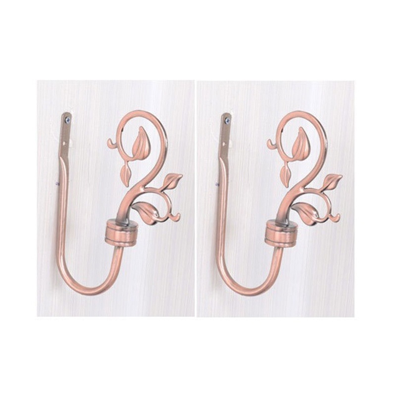 2 Móc Treo Rèm Cửa Hình Đèn Lồng Phong Cách Vintage