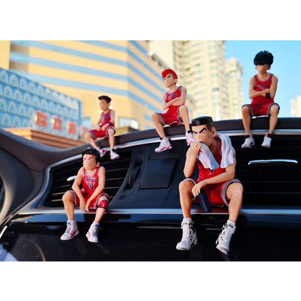 JONYE Bộ 5 Đồ trang trí Nhân Vật Trong SLAM DUNK Thiết Kế Sáng Tạo Dùng Trang Trí