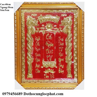 Cửu Huyền Thất Tổ bằng đồng cao 40-60cm