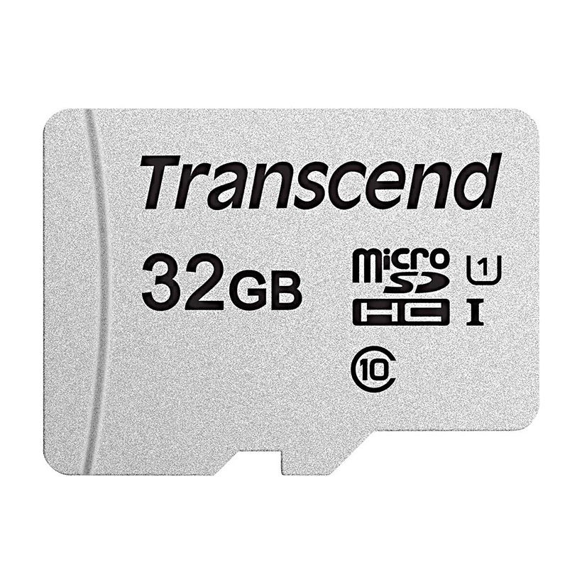 Thẻ nhớ MicroSDHC Transcend 300S C10 95MB/s 32GB-Có Adapter