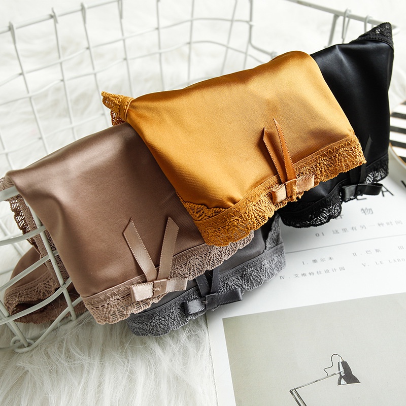 Quần lót nữ ren voan phối lụa băng sang chảnh - Quần chip nữ đẹp HAVANA FLQ121