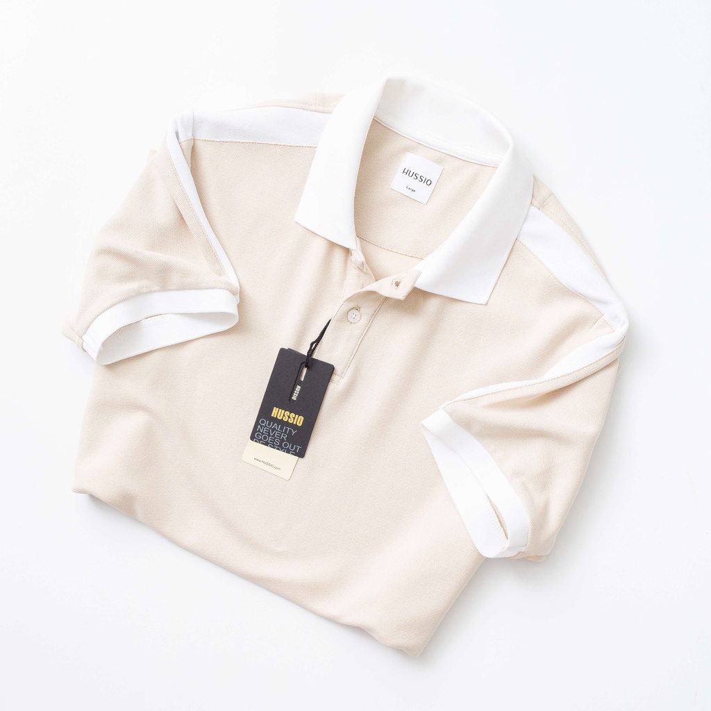 Áo Polo nam IVUS vải cá sấu cotton xuất xịn, trẻ trung, thanh lịch, chuẩn form - HUSSIO