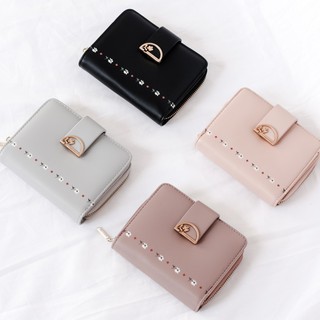 The floral short wallet 07 - ví cầm tay