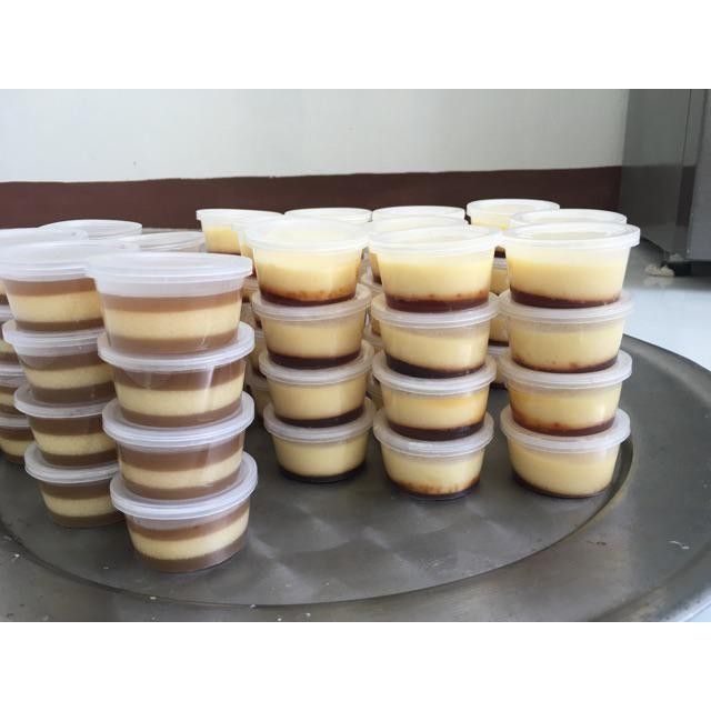 50 hủ bánh flan kt 6,5x5,2x3,2cm