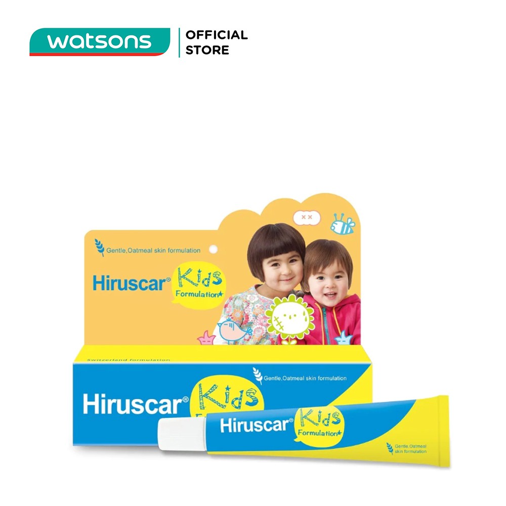 Gel Cải Thiện Sẹo Và Vết Thâm Ngứa Trẻ Em Hiruscar Kids 10g