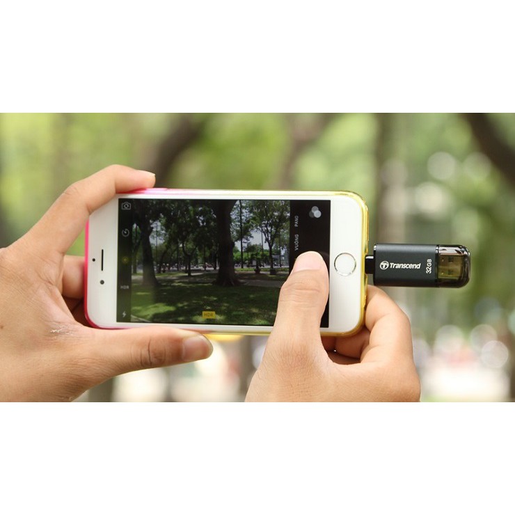 USB Lightning Transcend JetDrive Go 300K cho iPhone, iPad