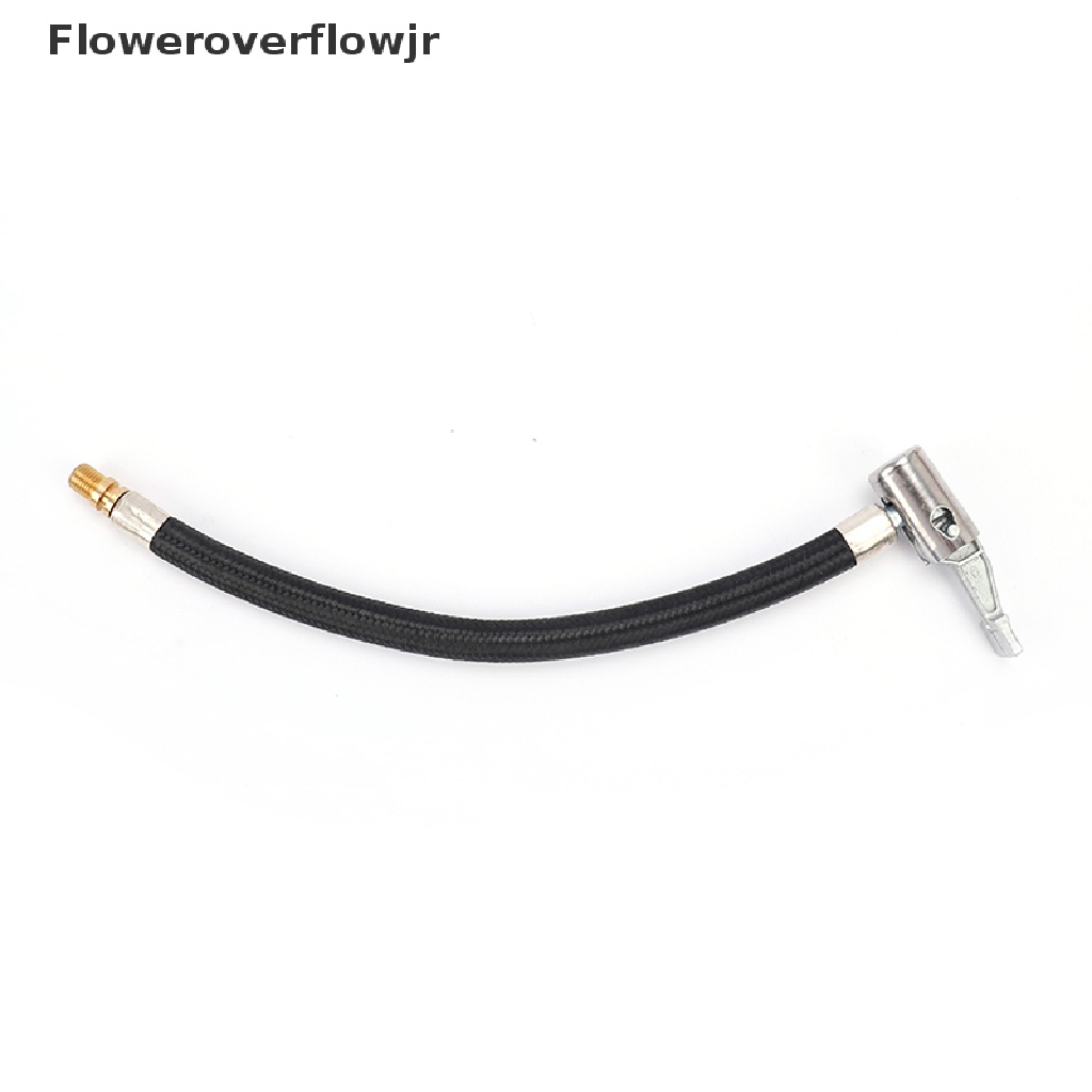 [AutoParts] Bicycle Motorcycle Bike Car Flexible Clip On Air Tyre Tire Chuck Inflator Hose .