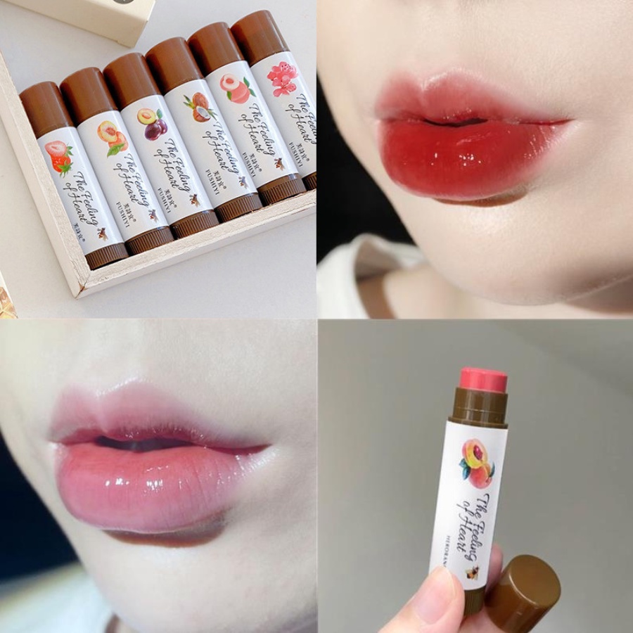 Son dưỡng Fushiyi có màu cấp ẩm giúp môi căng bóng mịn màng Candipop