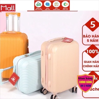 Vali Kéo Du Lịch Sọc Dọc xách tay thời trang, nhựa Pc mềm dẻo cao cấp chống va đập. Free Ship Hoả Tốc