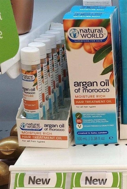 Tinh dầu dưỡng tóc ARGAN OIL of MOROCCO 25ml/100ml | BigBuy360 - bigbuy360.vn