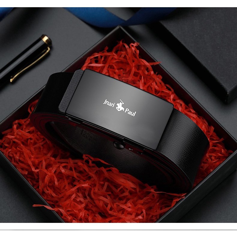 Thắt Lưng Nam Da Bò Cao Cấp Emrenew Polo 2 Lớp Full hộp Đựng Bảo Hành 12 Tháng