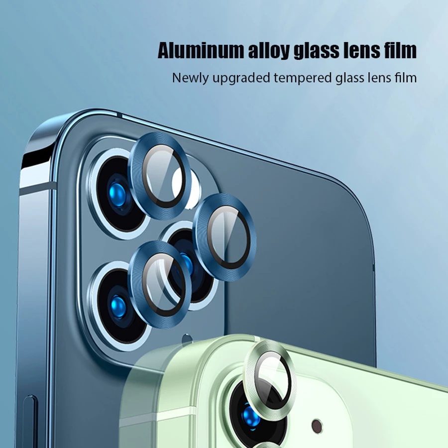 Ống Kính Cường Lực Camera Đơn Chống Lóa Cho Điện Thoại iPhone 15 14 13 Pro Max /11/ 11 Pro/ 11 Pro Max/12 /12 Pr o/ 12 Pro Max/ 12 Mini