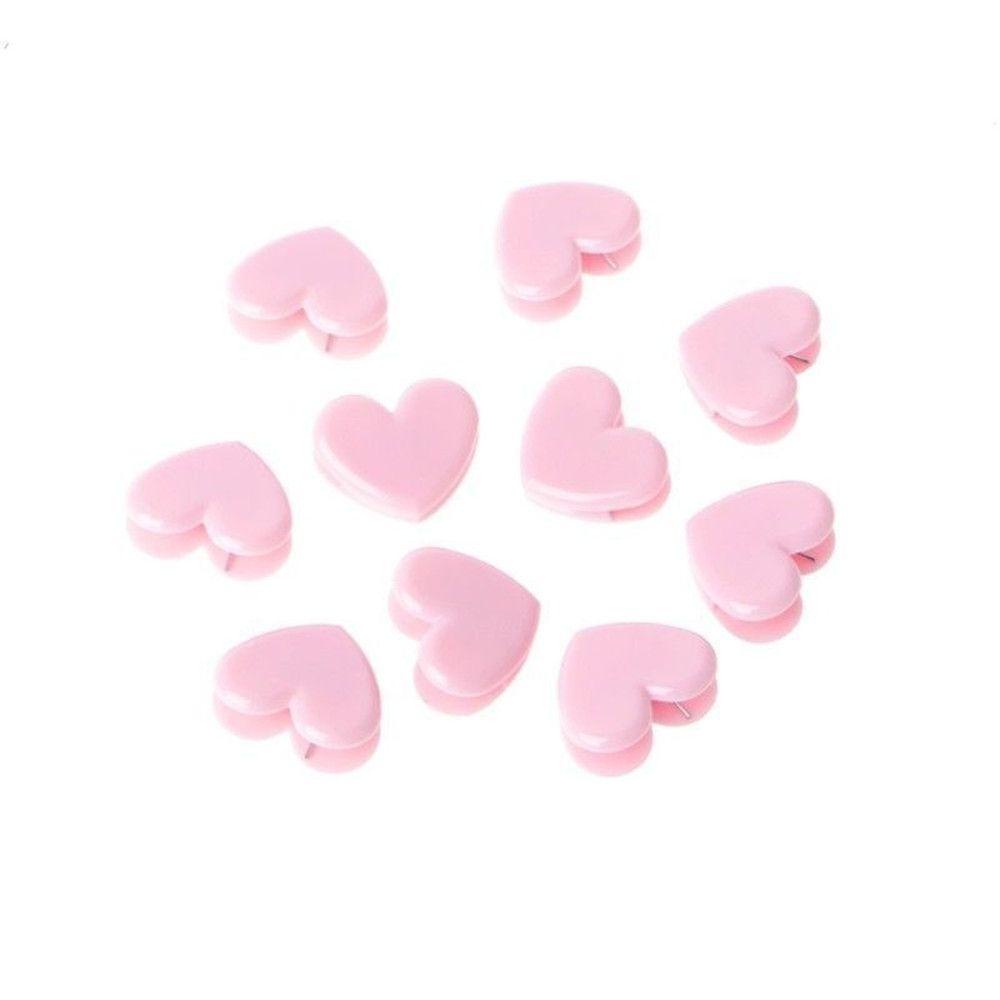 PEWANY Set 10 Kẹp Giấy Note Hình Trái Tim Dễ Thương