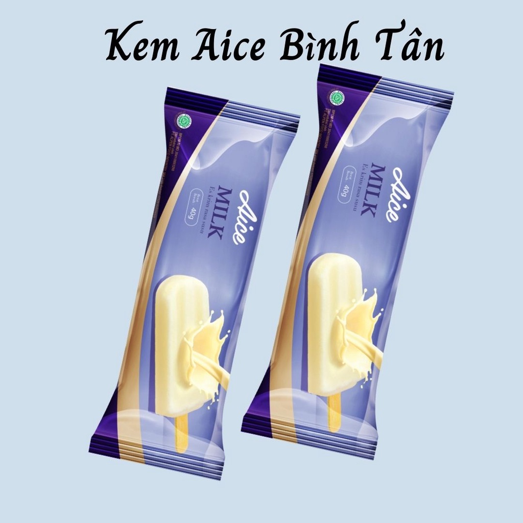 Kem Aice - Sữa bò - nhập khẩu trực tiếp từ Indonesia - Thương hiệu kem nổi tiếng ngon giá rẻ - kem Haidilao