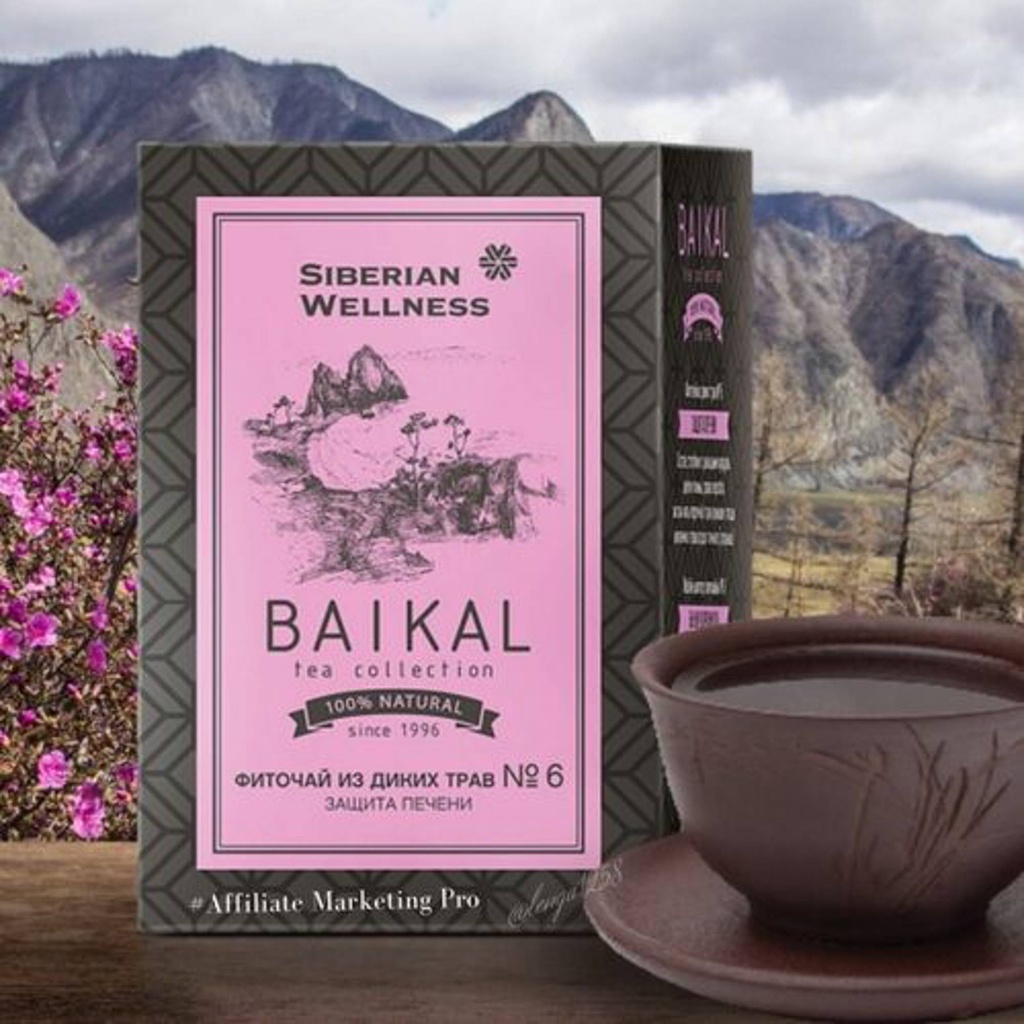 [Trà khớp N7] Trà thảo mộc Siberian Baikal tea collection Herbal tea N7- 30 gói