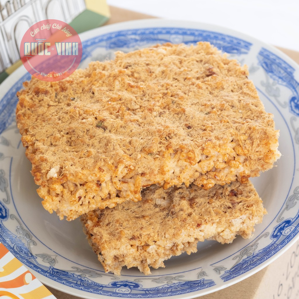 Cơm cháy chà bông Quốc Vinh - Vị Vừa loại 250g/gói