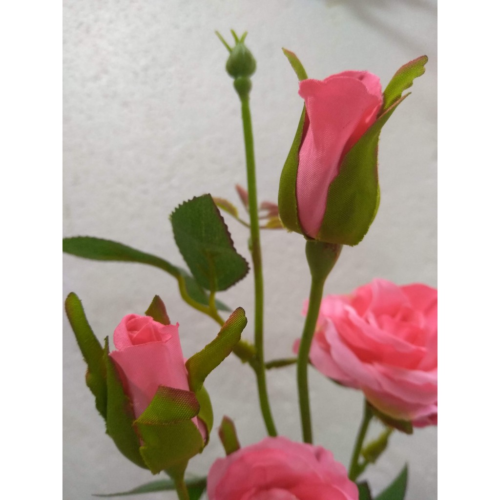 Hoa Giả - Hoa Hồng Lụa Siêu Đẹp Giống Thật 100%