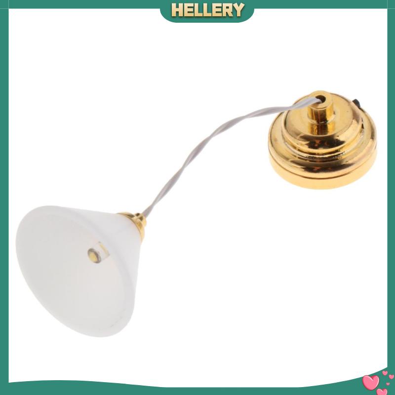 Mô Hình Đèn Trần Tỉ Lệ 1 / 12 Dùng Trang Trí Nhà Búp Bê