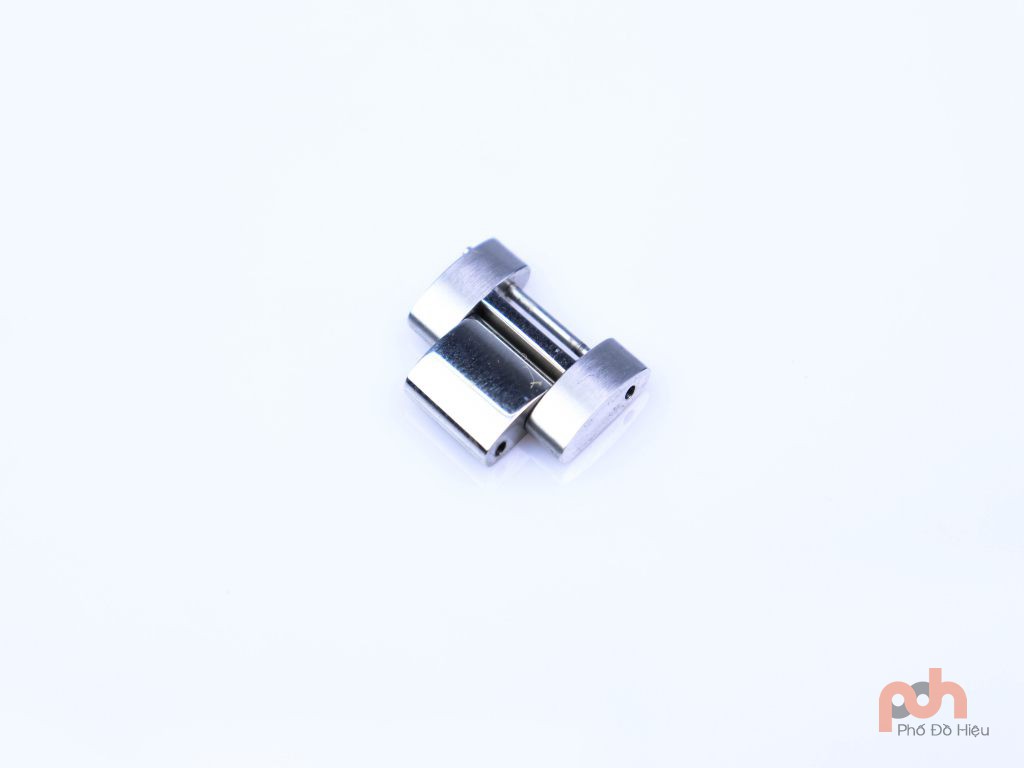 Mắt dây đồng hồ nam Longines chính hãng thép trắng size 18.5 mm