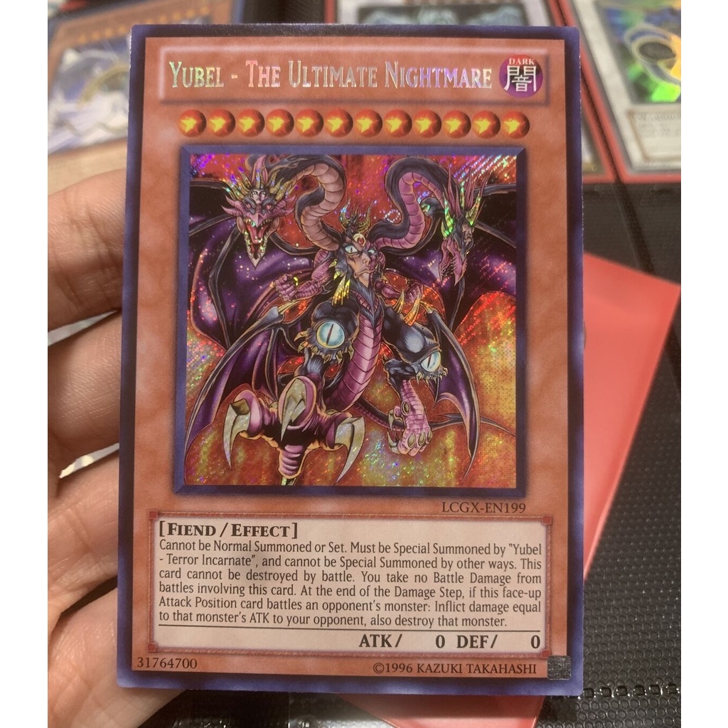 Bài Yugioh - Yubel The Ultimate Nightmare (Secret Rare)
