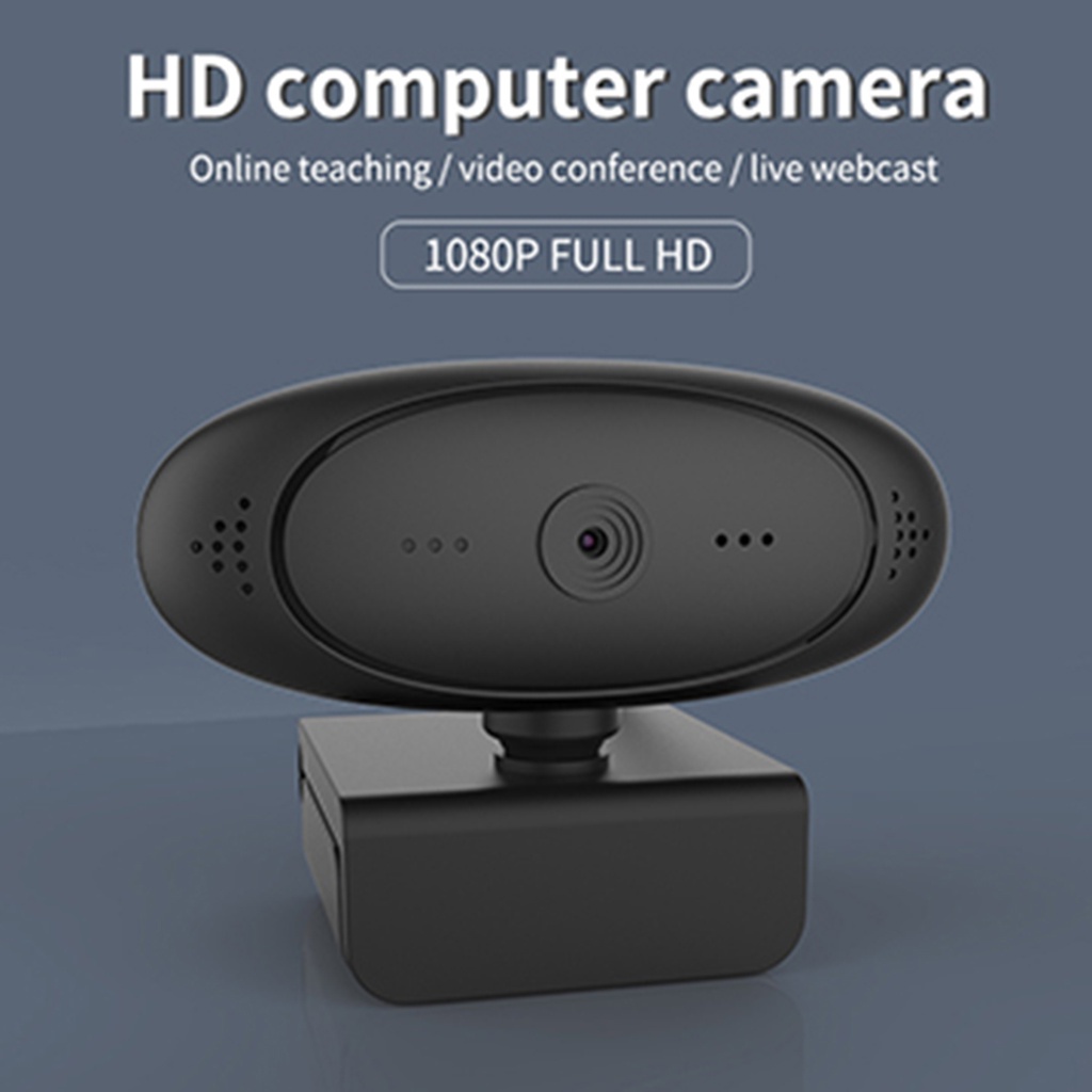 [giá giới hạn] HD Desktop USB 2.0 Webcam Web Cam With Built-in Mic Camera for Live Webcast | BigBuy360 - bigbuy360.vn