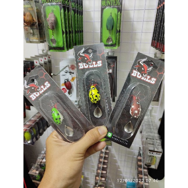 Nhái hơi mini Bulls chuyên câu cá lóc