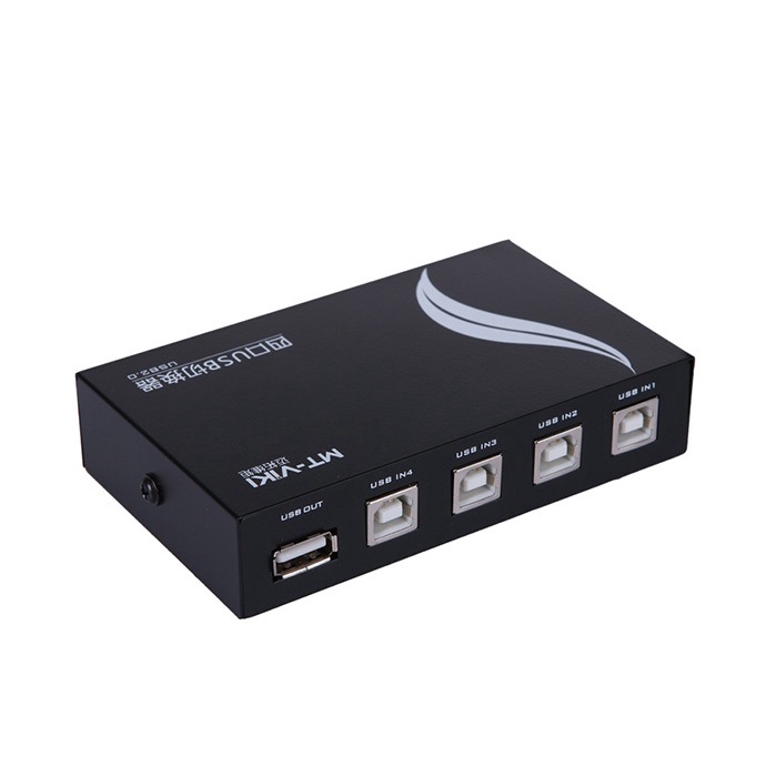 Bộ chia 4 máy tính dùng chung 1 máy in Switch USB MT-VIKI