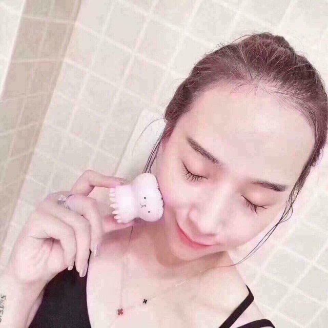 [RẺ VÔ ĐỊCH] Cọ bạch tuộc rửa mặt massage 2 đầu làm sạch sạch mụn cám, đầu đen, da mịn màng | BigBuy360 - bigbuy360.vn