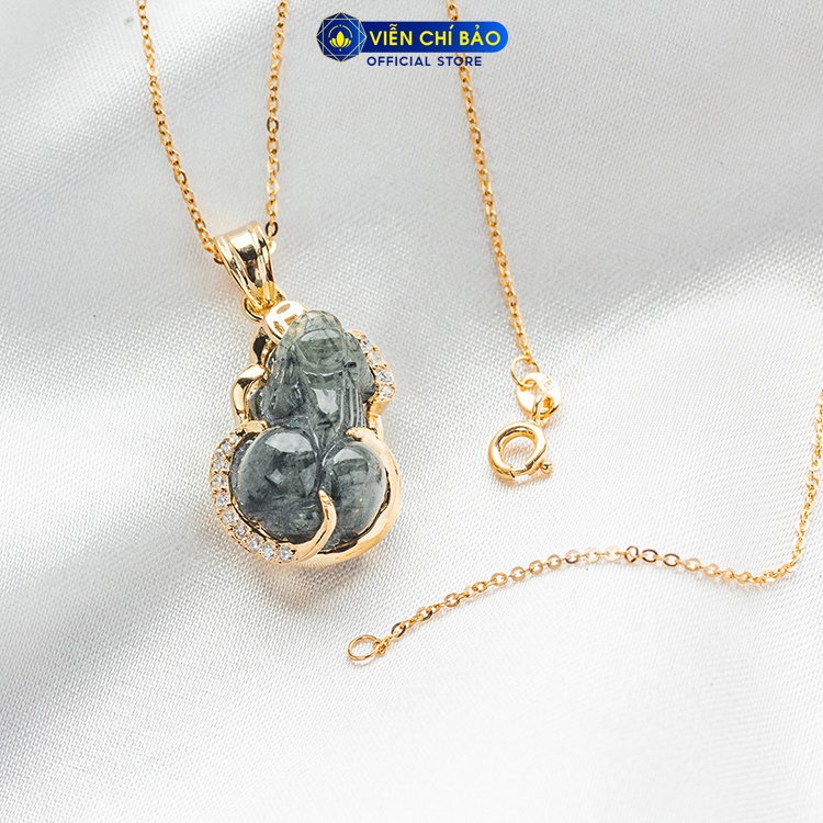 Mặt dây chuyền nữ Tỳ Hưu tóc xanh chất liệu bạc S925 thời trang phụ kiện trang sức nữ Viễn Chí Bảo M600061