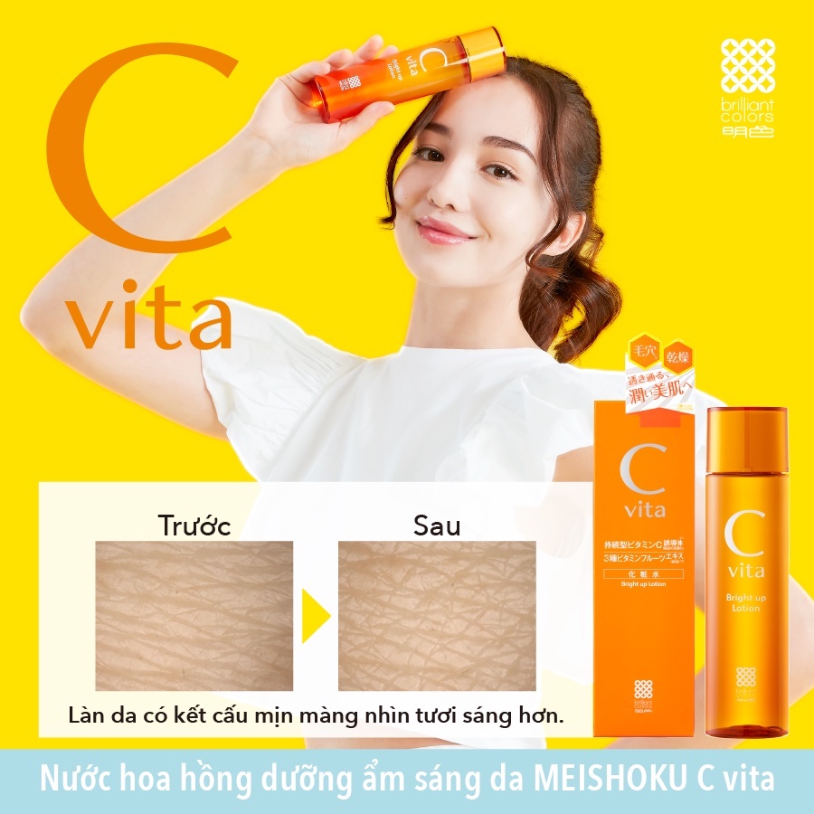 Nước Hoa Hồng C Vita Meishoku 150ml