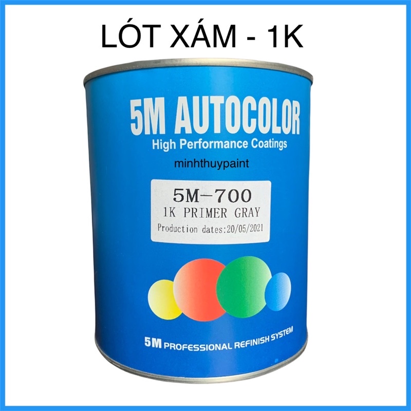 Sơn Lót Xám 5M 700 1 Thành Phần 1Kg