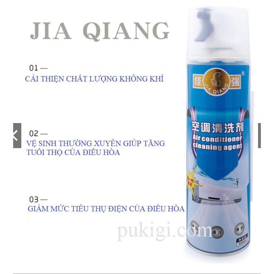 Chai xịt vệ sinh điều hòa, giàn máy 500ml