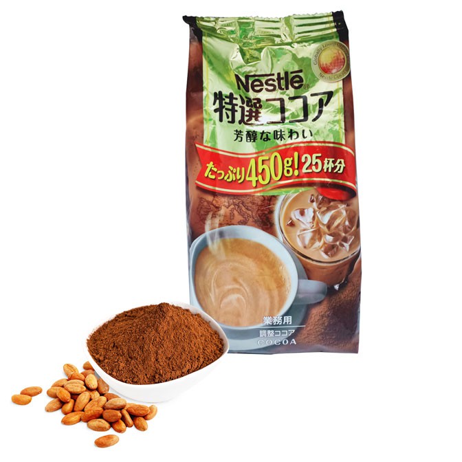 Bột cacao nestle 450g- Hàng nội địa Nhật bản