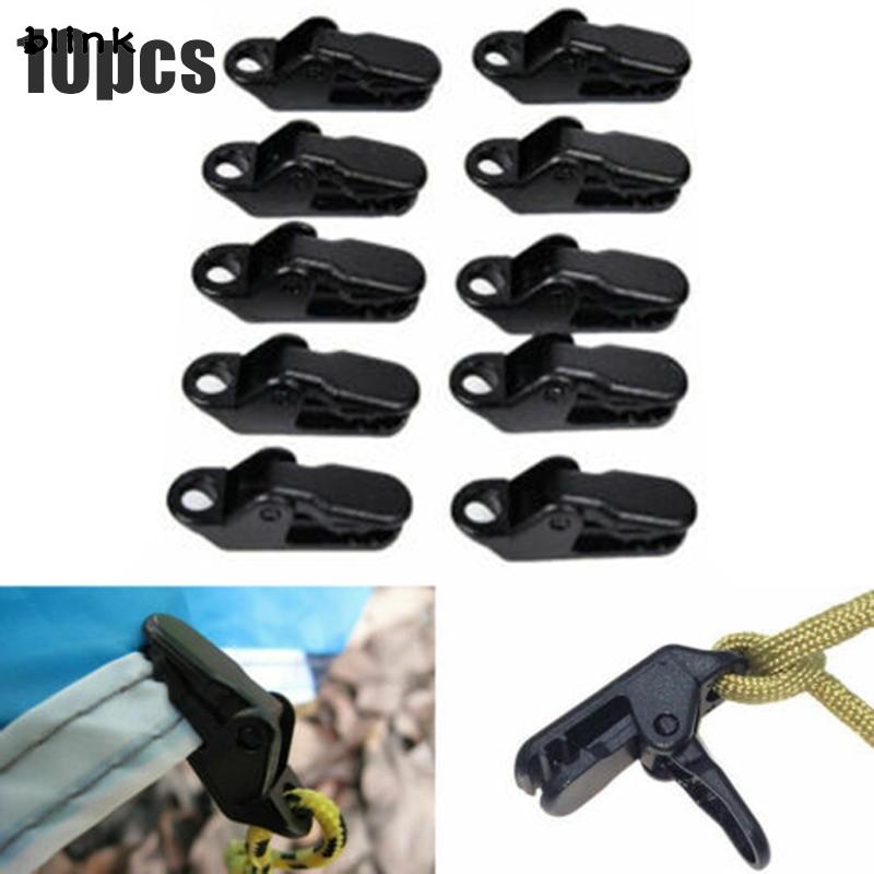 Set 10 Kẹp Cố Định Tấm Bạt Che Nắng 33*10*13mm Cho Cắm Trại