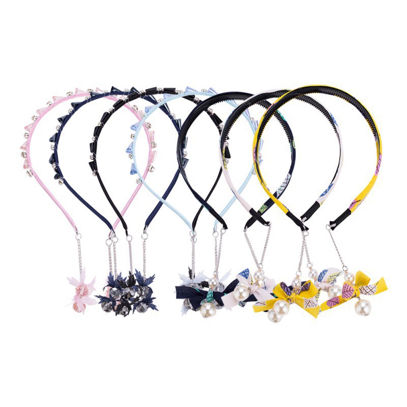 Băng đô cài tóc nhiều kiểu xinh xắn cho bé gái