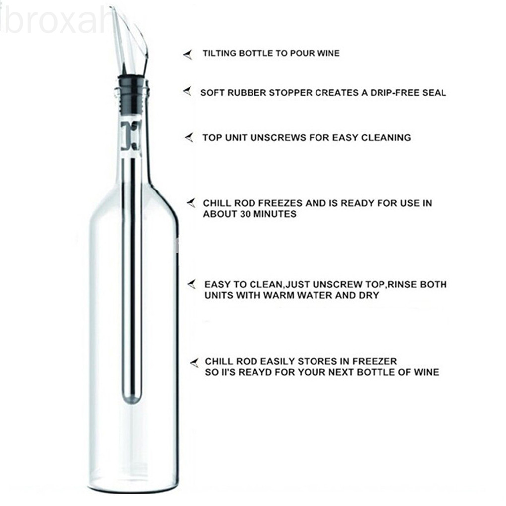 Gậy Inox Làm Lạnh Rượu Chống Tràn
