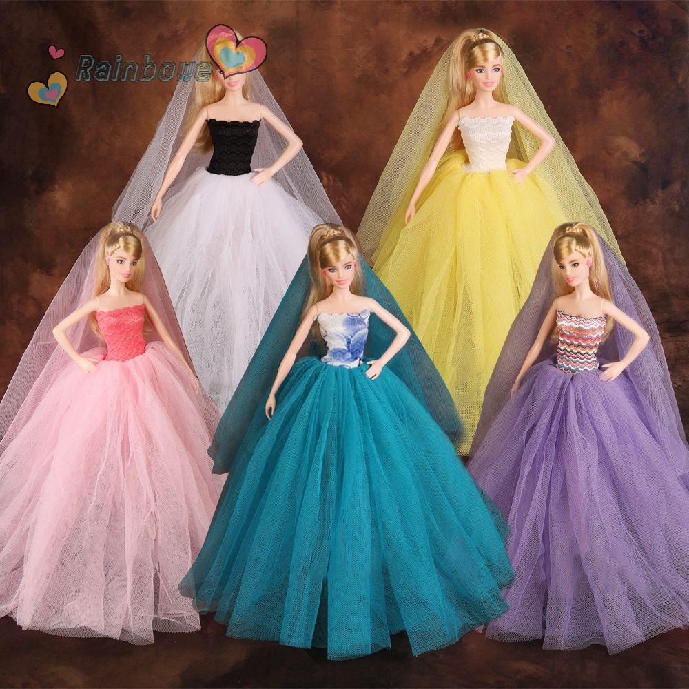 Đầm thời trang cho búp bê 30cm